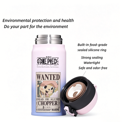 Luffy/Zoro/Chopper vacuum stainless steel insulated cup