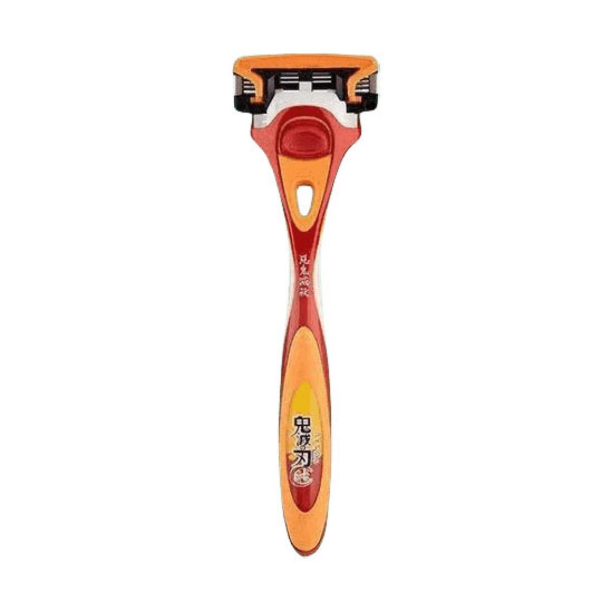 Demon Slayer Tanjiro Zenitsu Schick Hydro 5 Premium Razor, Anime 5‑Layer Manual Shaving Razor for Men