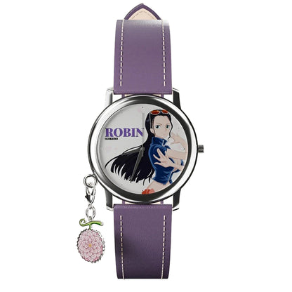 One Piece Luffy Zoro Nami Chopper Blind Box Wrist Watch, Anime Character Quartz Watch with Polyester Strap, Collectible Random Mystery Box Wristwatch Gift for Anime Fans