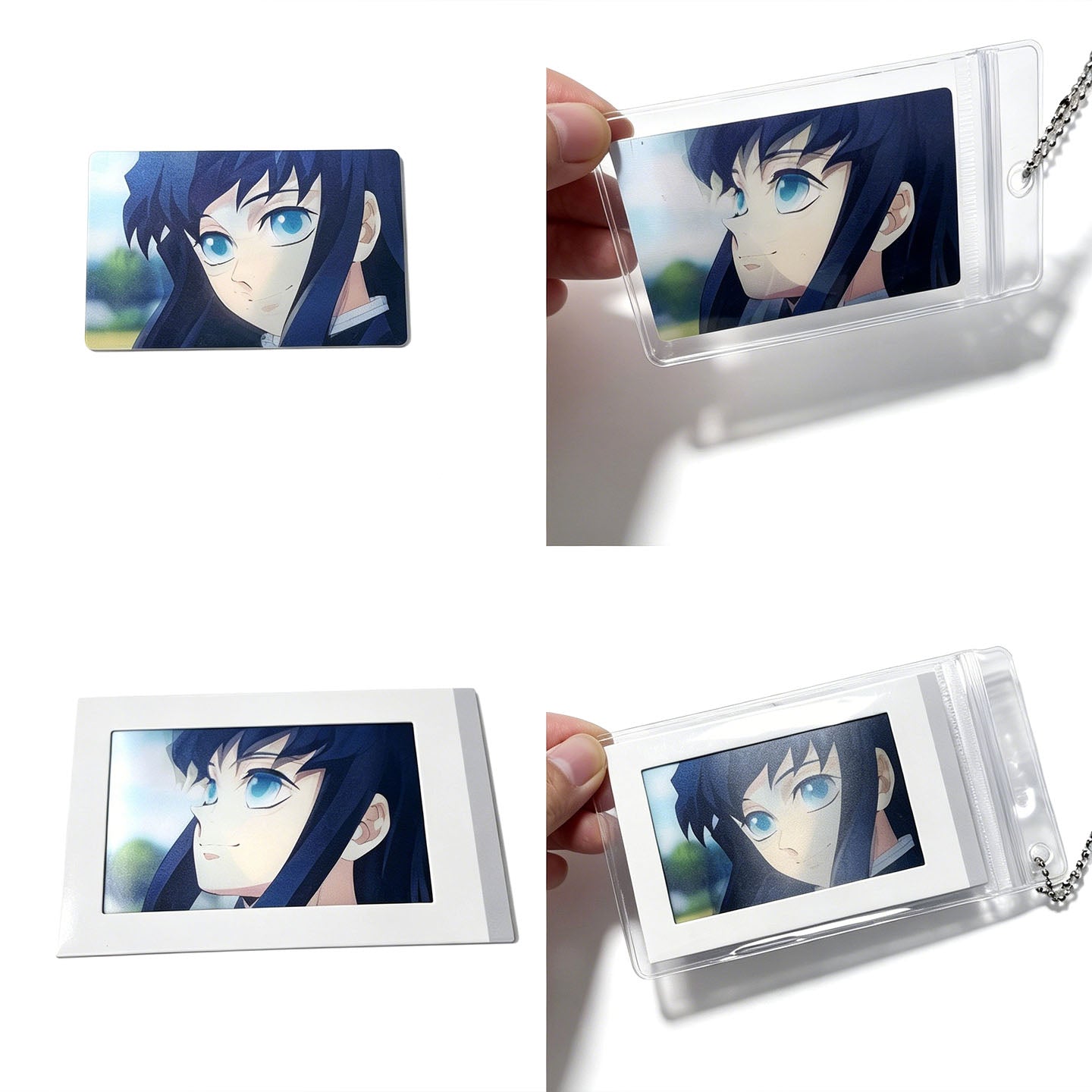 Demon Slayer 3D Lenticular Instagram Photo Card - Anime Motion Hanging Ornament