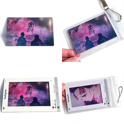 Demon Slayer 3D Lenticular Instagram Photo Card - Anime Motion Hanging Ornament